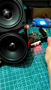 Speaker 3" Inchi Hitam 4 Ohm 5W Low Mid Kualitas Bagus