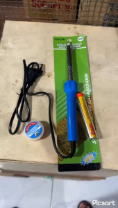 Solder Keramik Tofuda 80W ( Bonus Timah & Minyak Solder )