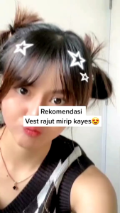 ROMPI VEST RAJUT SHIDOW TW||OUTER KOREAN||CARDIGAN RAJUT