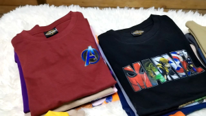 TShirt Budak 5 Helai (1/2-XS) Harga Murah berkualiti & Cantik 100% cotton Ready Stock