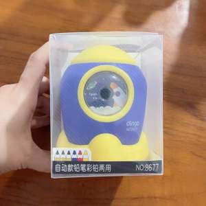 Rautan Pensil Meja Roket 8677