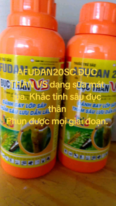 ĐỤC  THÂN VS AFUDAN 20SC - CHAI 450ML CHUYÊN TRỪ SÂU ĐỤC THÂN bọ trĩ. Đánh bay lớp sáp thấm sâu lưu dẫn lâu