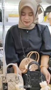 MARIONE - NIAGARA Tas selempang wanita FREE BEAR FREE COVER