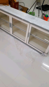 ตู้อลูมิเนียมแท้ 100% / ตู้ลอยติผนัง  150  195  CM