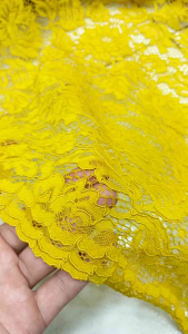 HALUS  !! Kain Kebaya Brokat Fatmawati Katun Import / Bahan Kebaya Brokat Katun Tebal ( Harga Per 50 Cm)