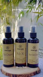 Xịt thơm xe thơm phòng hương Xá Xị tự nhiên Dương Minh chai 100ml Mới thơm ngọt thanh mát giúp khử mùi thư giãn giảm say xe