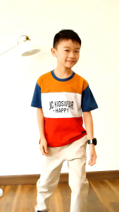 Kaos Anak Kombinasi Usia Tanggung Remaja 4-16 Bahan Spesial Katun Premium