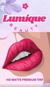 Lumique Beauty HD Matte Premium Gel tint