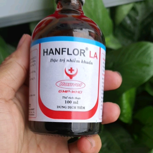 Hanflor LA Dùng cho viêm phổj tụ huyết trùng tiêu chảy ở gia súc gia cầm (chai 100ml) Chỉ dùng trong thú y Kích Thước Chai 100Ml Cho Gia Súc Phân Loại Sản Phẩm 100Ml Và 20Ml - Lazada