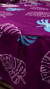 SEPRAI RUMBAI MOTIF TERBARU BUNGA SAKURA SEPREI JUMBO UKURAN NO 1 DAN 2 BONUS SARUNG BANTAL DAN GULING