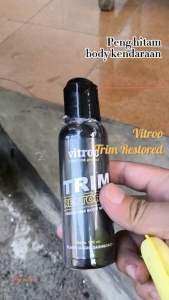 Vitroo Penghitam Dashboard & Cover Body Mobil Black Magic Trim Restorer