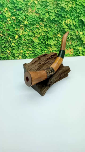 ❤️ INEZ GALLERY ❤️ Pipa Padutan Kayu Nogosari Model Terompet 12cm C93