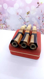 klokotan once pipa kayu kelor hitam kombinasi bajaka kemuning gading A704