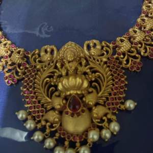 Necklace Amma Design Mate Finish. Premium Quality