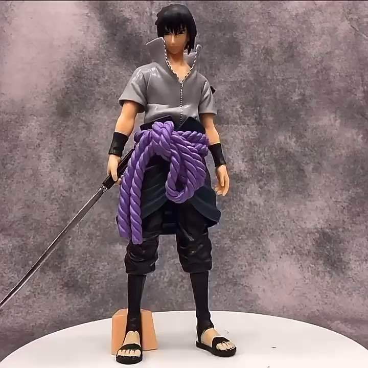 Mô hình Naruto - Mô hình nhân vật Uchiha Sasuke ấn chú nguyền ấn của Orochimaru - Mô hình cực to nét đẹp - Cao 23~28cm