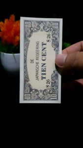 Koleksi Kuno Indonesia 10 CENT DJR S26 1942