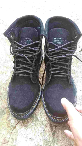 sepatu safety pria sepatu boots Suede terbaru