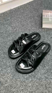 Sandal Wanita Kekinian Terbaru 2024 Sendal Cewek Korean Style Terlaris Sandal Platform Wanita Elegan Super Empuk
