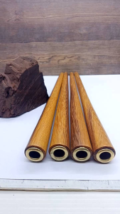 Pipa Klokotan Kayu Kelor Mas Original Model Lancip 20cm A105