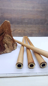 Pipa Sedotan Kayu Cendana: Model Lancip 20cm A106