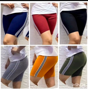 3 Pieces Bicycle Short Spandex Cotton Fit up to size XL Freesize