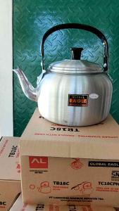 TEKO COR GE KETTLE KETEL CERET GAGANG HITAM AIR MINUM TEH PANAS GLOBAL EAGLE