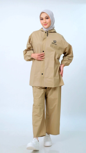 Jas Hujan Kuat Tebal Lentur Anti Rembes Baju Celana Pria Wanita Kualitas Terbaik by Anugrah - Jas Hujan Akula PVC 0.25mm - Distributor Resmi (IKUTI Toko Kami untuk Potongan Harga)