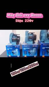 Máy sủi khí tạo oxy cho bể hải sản Resun GF370