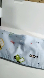 Babylove Organic Latex /Bean Sprout/Bean Sprout Dino XL Pillow/ Bantal Bayi Senang Hati