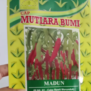 Benih Cabai Rawit Merunduk MADUN Isi Kemasan 10 Gr