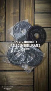 Sports Authority Dumbbell Plates 1.5LB (4pcs)