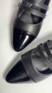 Futto.chic sepatu sandal flat mules wanita cantil  patricial shoes