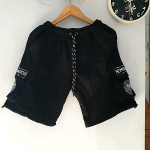 Dolanan - Celana Cargo Punk Bombardir Cargo Shorts Celana Santai banan katun