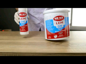Lem kayu Botol DN Alfatik 600 ml MR IUX Wood Glue