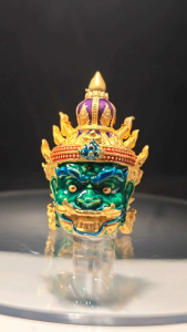 护法鬼王头 6 #Sian Thaowessuwan #Roon Bucha Khru #泰国佛牌 #龙婆帕 #百岁圣僧 #Thai Amulet #Chao Khun Phat #Wat Huay Duan #BE2565