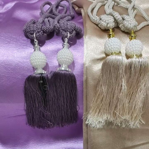 Selamat Datang di aan'shop: Desain Tassel Elegan & Tali Gorden PEARL MUTIARA