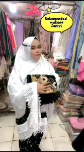 Bisa COD Mukena Santri Motif Ter Baru Kekinian Mukena Dewasa Jumbo