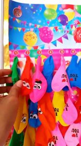 Balon selebaran / rentengan