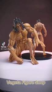 Mô hình Attack On Titan - Titan tiến công Attack Titan - Eren Yeager - Đại chiến Titan - Fullbox - 15cm