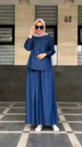 VIRA STELAN KEMEJA ROK ORIGINAL BY INJI