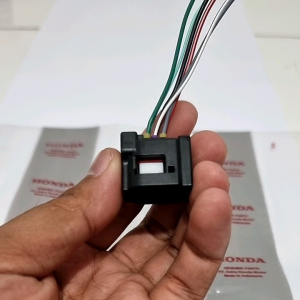 Kabel Soket Sensor CKP Famale Pin 6 Honda Vario 110 125 150 Beat fi ESP Street Scoopy All Spacy