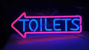 (5V-USB)ป้ายไฟ ป้ายไฟร้าน ป้ายไฟตัวอักษร ป้ายไฟวิ่ง ป้ายไฟled ป้ายไฟห้องน้ำ ป้ายไฟTOILET +ชีศรซ้าย