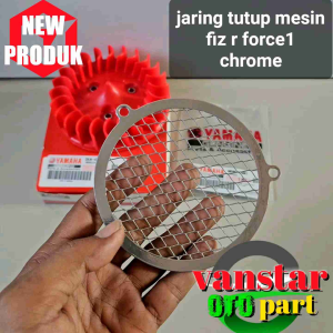 Jaring Kipas Yamaha Fiz R F1Z R Force1 Warna Chrome Model Diamond