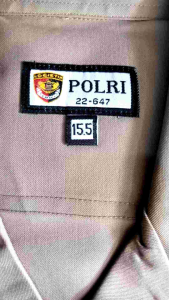 Seragam PDH Jatah Polri Lengan Pendek & Seragam PDH Satpam Coklat Terbaru
