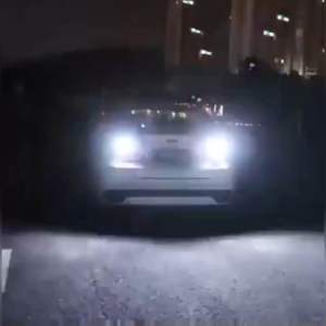 Strobe flashing flash to static stop led lights