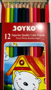 PENSIL WARNA JOYKO PANJANG PENDEK 12 WARNA DAN 24 WARNA CP S12 CP 12PB CP 24PB CP 101