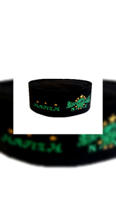 Peci Nama/Peci Songkok NU Hijau Bisa Bordir Nama Sendiri