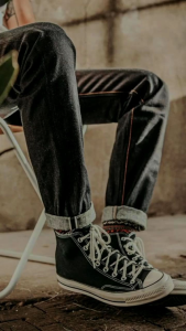 Celana Denim Selvedge. Celana Jeans Panjang Pria