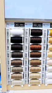 Mez Duet Extra Strong Jeans Thread Cordonnet Thread Beading Thread (30m/60m) for all General Sewing Works  Coats Duet