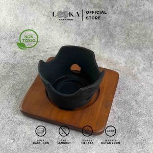 Looka Cast Iron Tungku (Cast Iron Furnance)